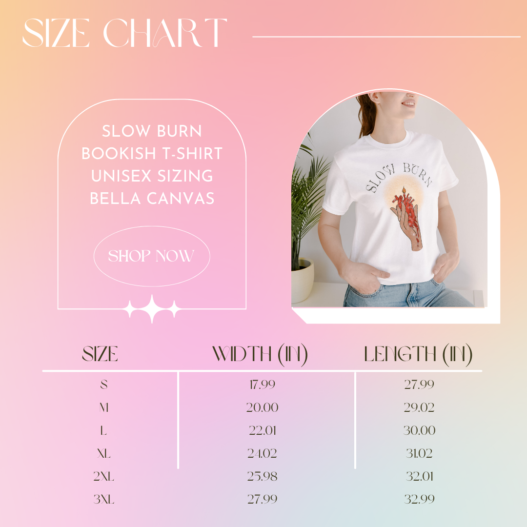Slow Burn Bookish Shirt - Unisex