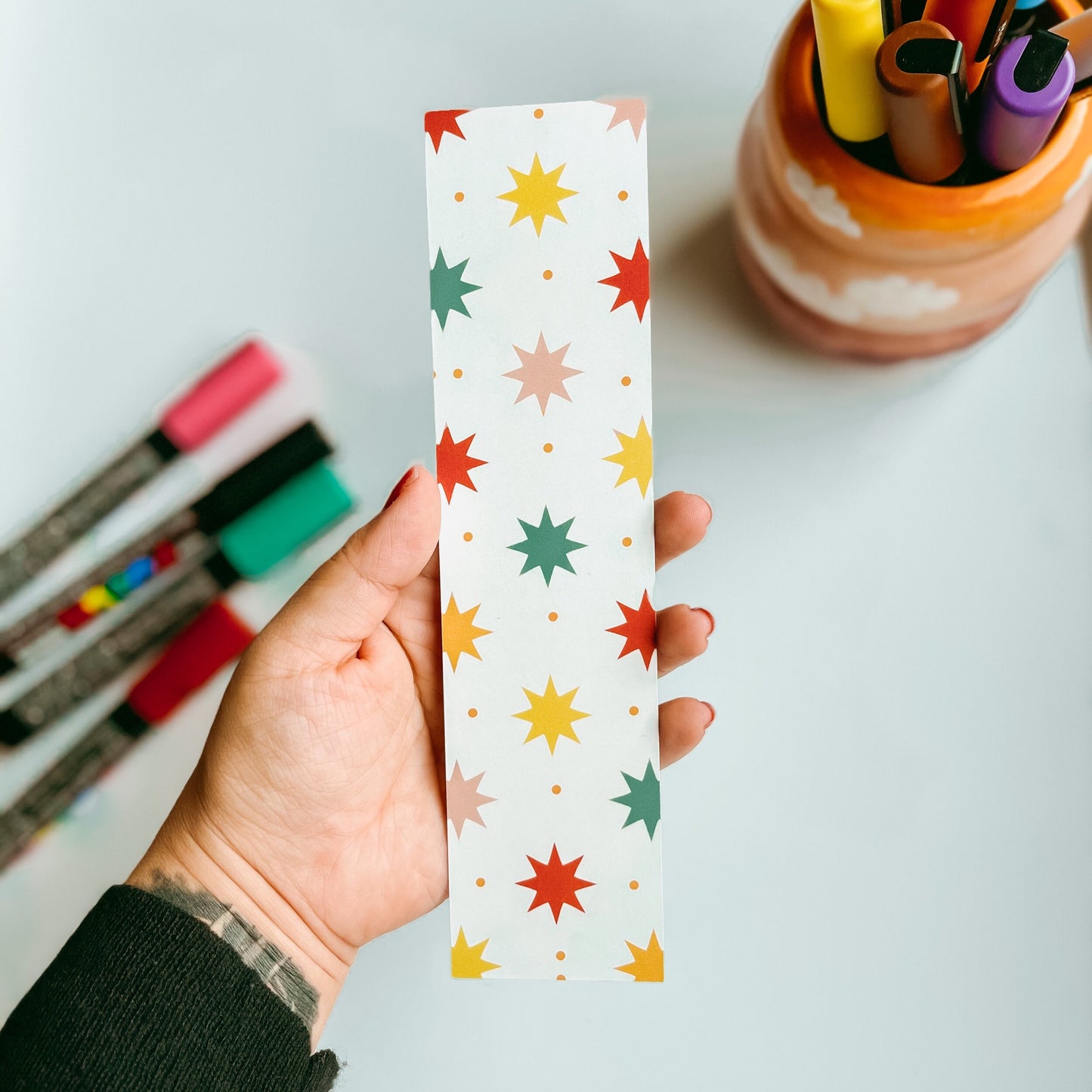 Colorful Stars Bookmark