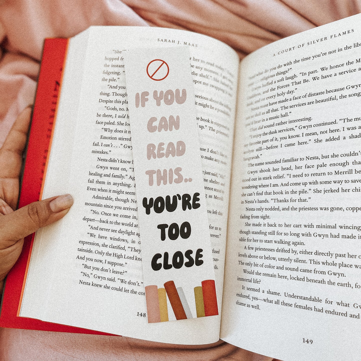If You Can Read This, You're Too Close Bookmark