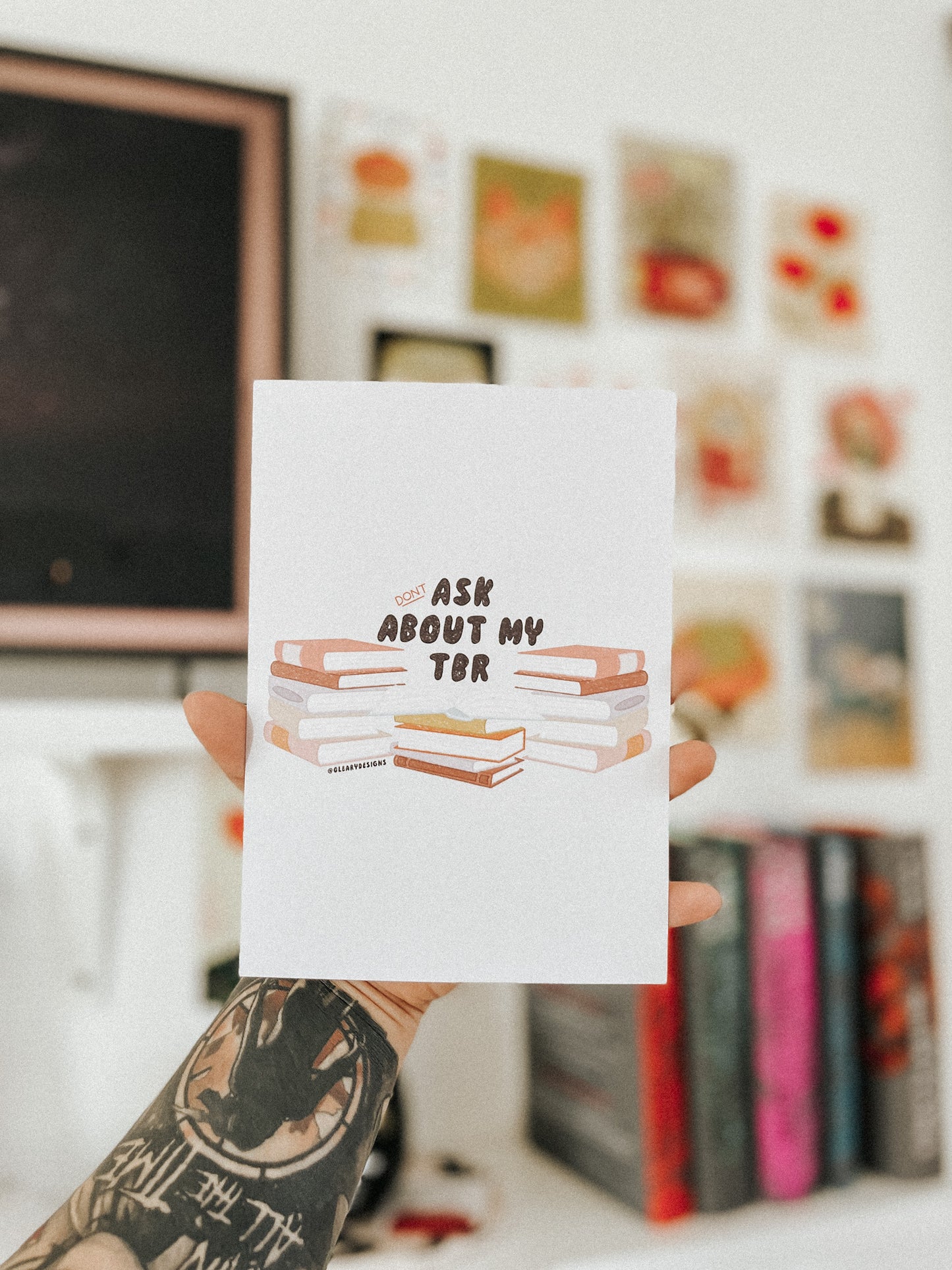 Don't Ask About My TBR 5x7 Print
