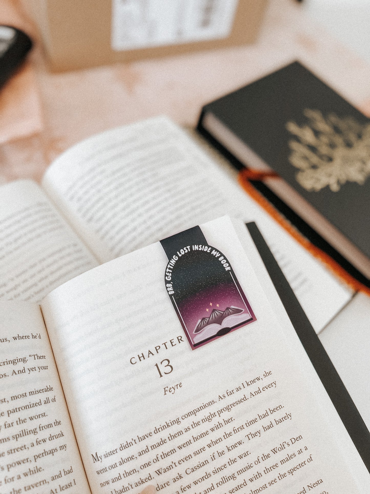 Brb, Getting Lost Inside My Book Magnetic Bookmark
