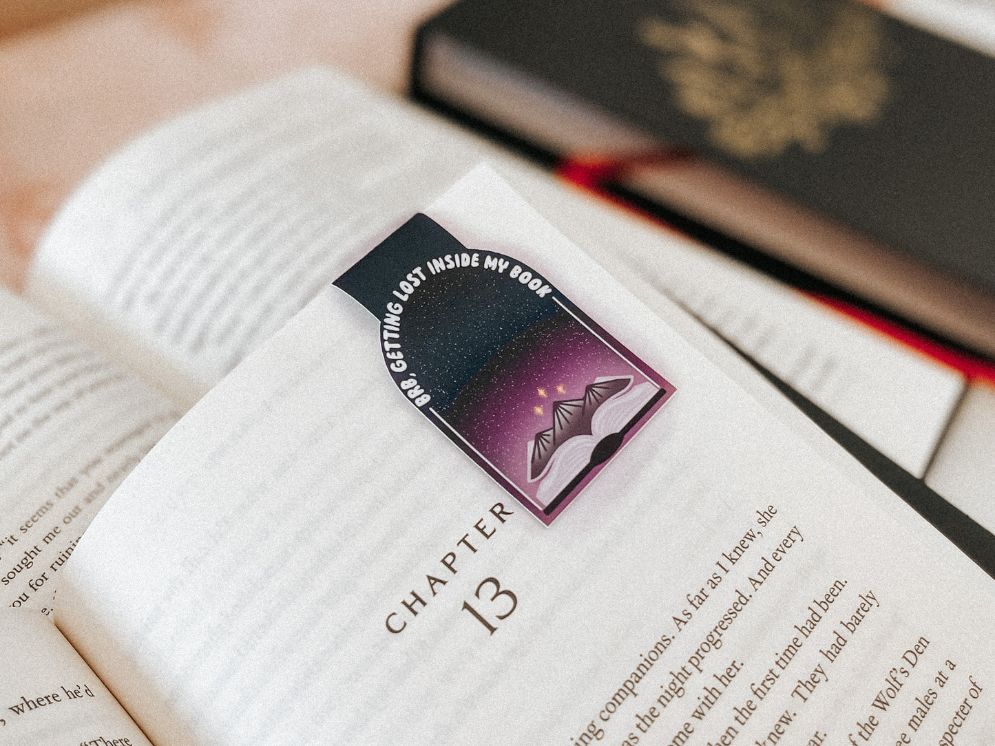 Brb, Getting Lost Inside My Book Magnetic Bookmark